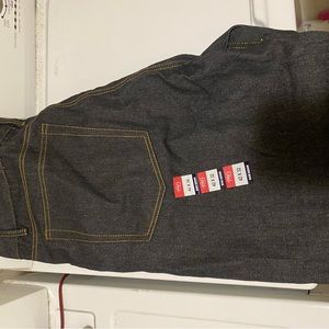 Navy denim jeans
